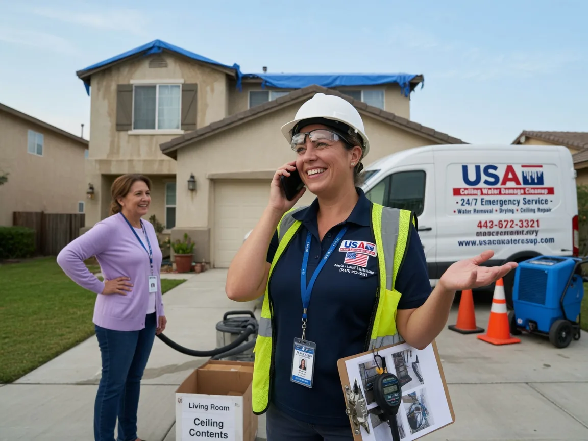 Ceiling Water Damage Restoration Emington, IL FAQs
